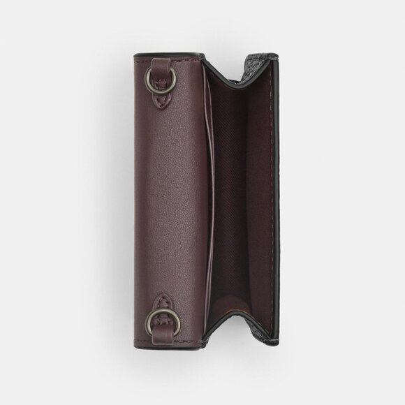 Coach Mini Wallet On A Chain With Rivets NWT - Picture 4 of 5